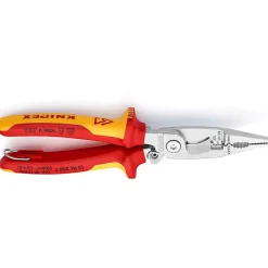Pince multifonction isolée Knipex rouge et jaune