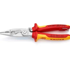 Pince multifonction isolée Knipex rouge et jaune