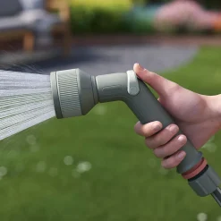 Pistolet 5 jets Verve coloris vert en plastique