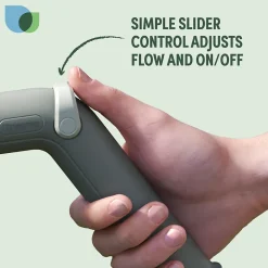 Pistolet 5 jets Verve coloris vert en plastique