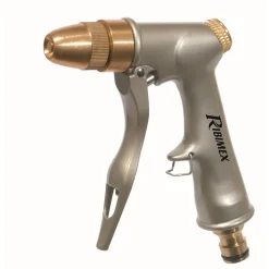 Pistolet arrosage métal laqué raccord rapide
