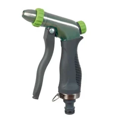 Pistolet arrosage métal revêtement Soft-Touch jet réglable
