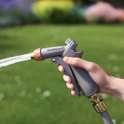 Pistolet gris 2 jets GoodHome en métal