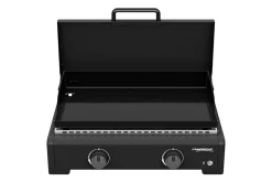 Plancha à gaz amovible Campingaz Othello 58 x 36 cm 2 brûleurs 12 personnes