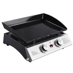 Plancha au gaz MALA - 2 brûleurs 5kW - HAPPY GARDEN