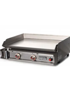 Plancha Gaz 2 Feux Tout Inox Tonio
