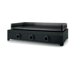 Plancha gaz Modern 75 cm Forge Adour 3 feux