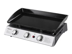 Plancha gaz Prato 3 brûleurs - Jardideco