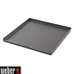 Plancha grand modèle Weber en fonte 40,13 x 41,28 cm