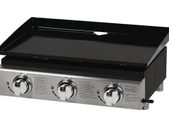 Plancha "Presto 3" 3 Brûleurs 7.5kW Gris