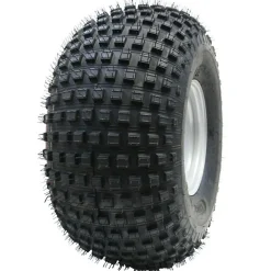 Pneu tout-terrain à crampons 22x11.00-8, jante en acier, roulements à billes de 25 mm, roue quadruple à 4 plis pour remorque