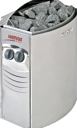 Poele Electrique Sauna Harvia Vega 6.0 KW avec Controle Integre BC60 Pour Sauna 5 a 8 m3 Tension 400V 3N ou 240V