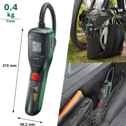 Pompe à air comprimé sans-fil EasyPump Bosch avec batterie 3,6V intégrée