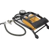 Pompe à pied double piston 7 bar Manomètre Gonflage rapide Précis VITO