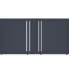Portail coulissant 3,5m GIONA H.160cm aluminium gris