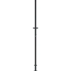 Portail de jardin Anthracite 100x175 cm Acier Design carré vidaXL