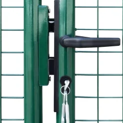 Portail de jardin en maille 400x150 cm vidaXL