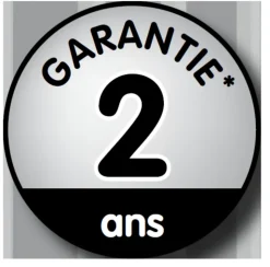 Porte de garage basculante blanc - l.237,5 x h.200 cm - manuelle (pré-montée)