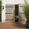 Porte de garage GoodHome 2 vantaux bois 240 x h.200 cm