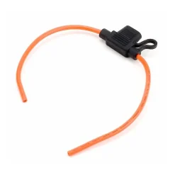 Porte fusible en ligne étanche pour fusibles a lamelles