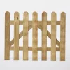 Portillon clôture bois Blooma Liao vert 100 x h.80 cm