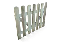 Portillon clôture bois Blooma Liao vert 100 x h.80 cm