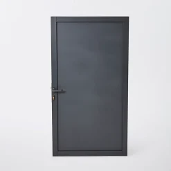 Portillon en alu Neva anthracite h.171 cm