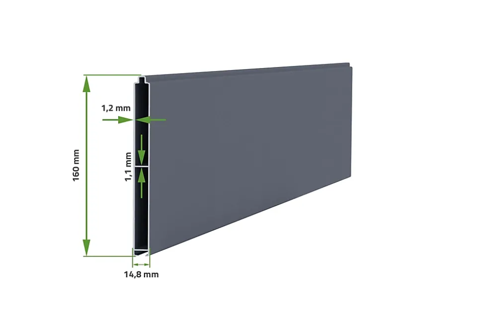 Portillon 1m EIGER H.180cm + Kit inversion ouverture