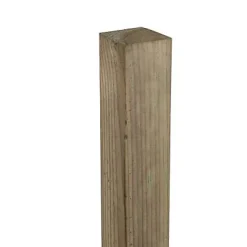 Poteau bois Ombrone vert 7 x 7 x h.100 cm
