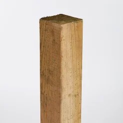 Poteau en bois Blooma vert 7 x 7 x h.240 cm