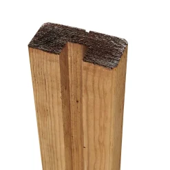 Poteau U21 Lemhi marron 4,5 x 9 x L.240 cm