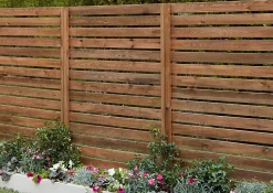Poteau U21 Lemhi marron 4,5 x 9 x L.240 cm