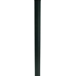 Poteau universel à fixer en aluminium anthracite pour clôture Neva Klikstrom, H.95cm