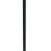Poteau universel à fixer ou à sceller en aluminium anthracite pour clôture Neva Klikstrom, H.139cm