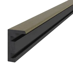 Profil de finition clipsable en composite Neva premium effet bois chêne L.220 x l.4 x H.5,2 cm