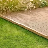 Profil de finition composite marron Klikstrom Neva L.220 cm