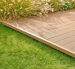 Profil de finition composite marron Klikstrom Neva L.220 cm