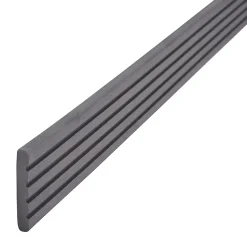 Profil de finition lame de terrasse Neva composite anthracite L.220 x l.5,2cm