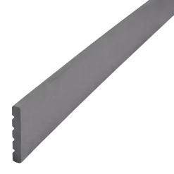 Profil de finition lame de terrasse Neva composite anthracite L.220 x l.5,2cm