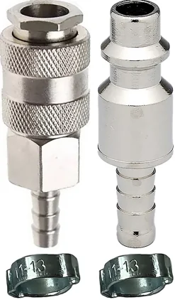 Raccord rapide universel + insert Thorensen Ø8mm