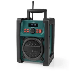 Radio de Chantier DAB+ FM Bluetooth écran 2.2 pouces NEDIS