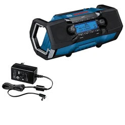 Radio de chantier sans fil numérique portable Bosch GPB 18V 2SC