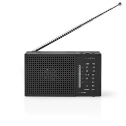 Radio FM 1.5 W Format de Poche Réglage Analogique NEDIS
