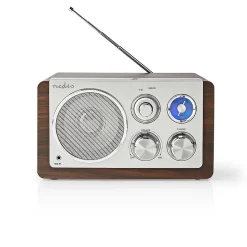 Radio FM Conception de table FM Alimentation secteur Analogique NEDIS