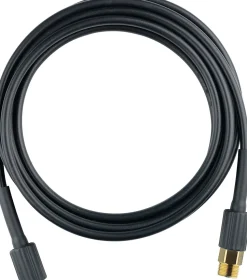 Rallonge de tuyau flexible L. 10 m pour nettoyeur haute pression Erbauer noir