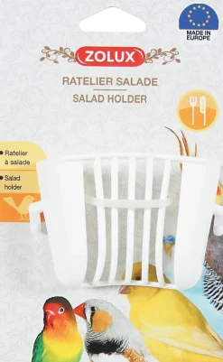 Ratelier à salade Zolux blanc pour rongeurs