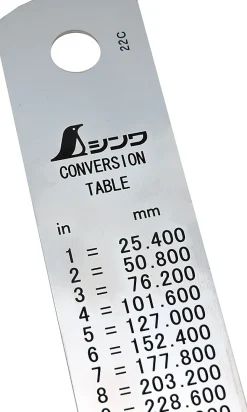 Règle avec butée 30 cm Shinwa 76752