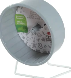 Roue d'exercice avec pied métal ø12 cm Zolux gris