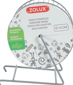 Roue d'exercice métal ø14 cm Zolux gris