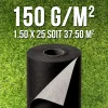 Rouleau de Geotextile 150grs 1.5Mx25M soit 37.50m2 MGS